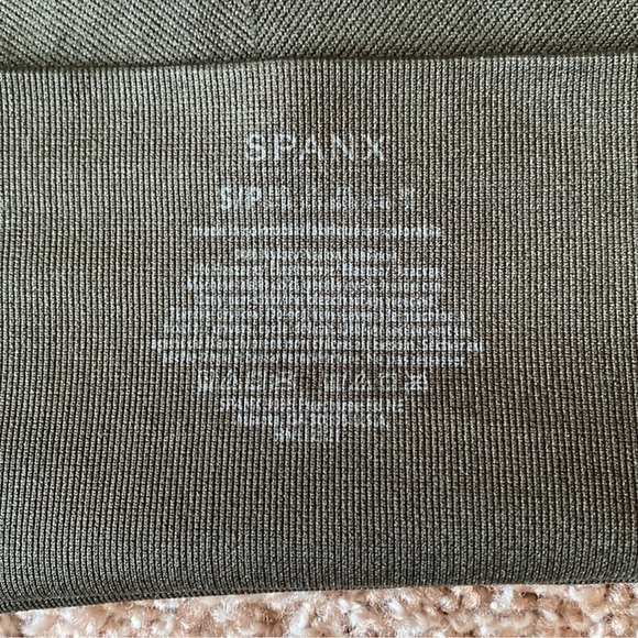 SPANX Olive Green Leggings - Picture 7 of 8